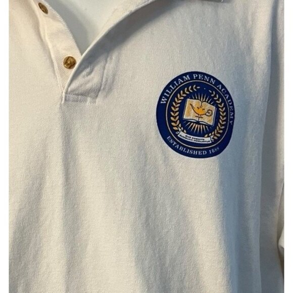 William Penn Academy School 2XL Polo Shirt Acquired From TV Show The Goldbergs - Picture 2 of 5